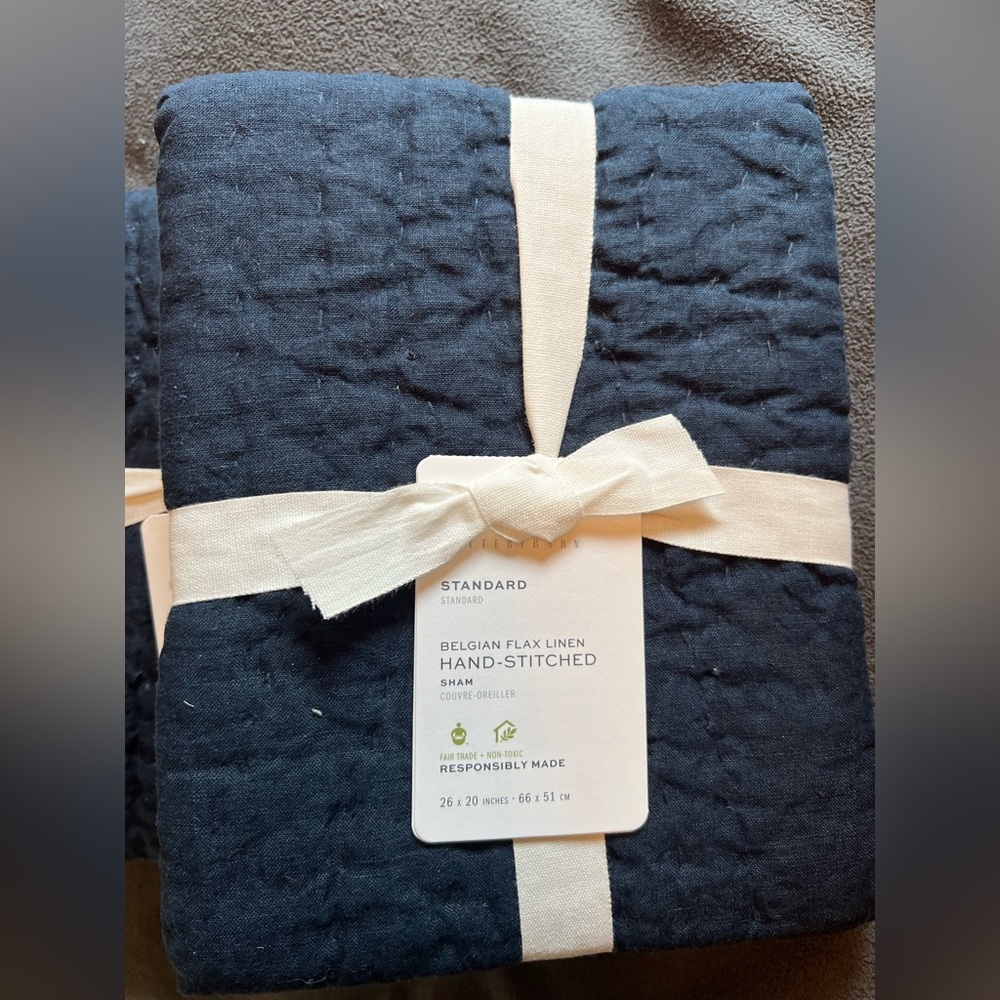 NWT - Belgian Flax Linen Shams